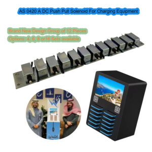 AS 0420 A DC Push Pull Solenoid - Ideal for Charging Equipment & Power Banks