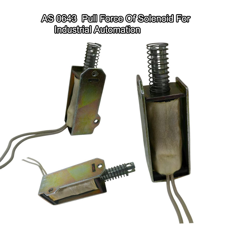 AS-0643 Pull Type Boxing Solenoid – 24V DC High Reliability Design - Image 6