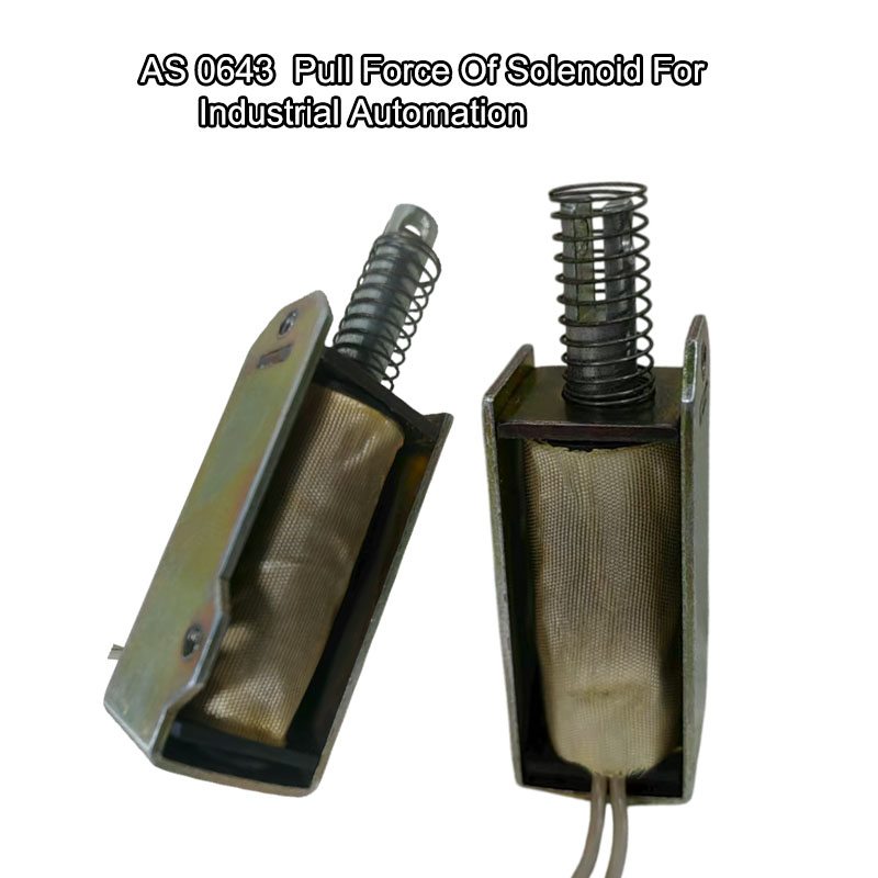 AS-0643 Pull Type Boxing Solenoid – 24V DC High Reliability Design - Image 4
