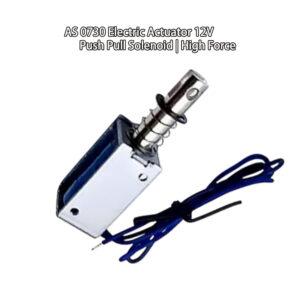 AS 0730 12V High Force Solenoid | Push Pull Electric Actuator for Equipment