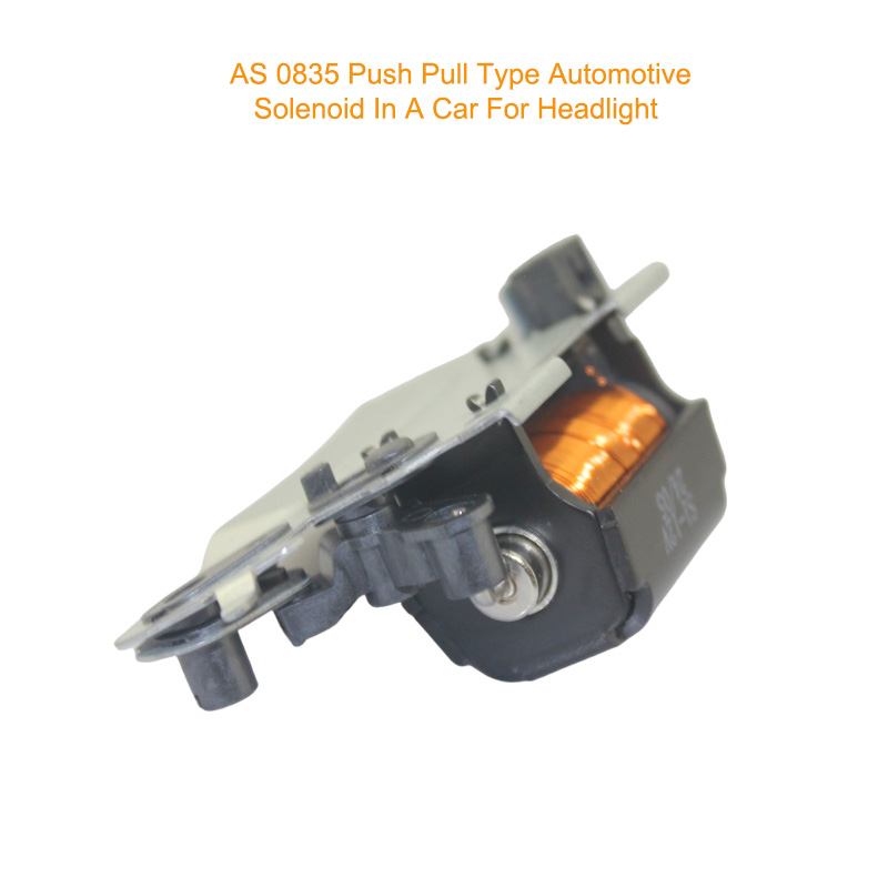 AS 0835 Push Pull Solenoid - Reliable Car Headlight Electromechanical Actuator