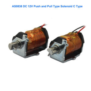 AS 0838 DC 12V C Type Push Pull Solenoid - High Performance