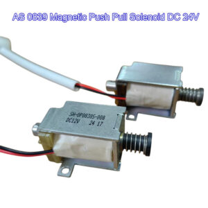 AS0839 Industrial Solenoids Push-Pull DC 24V | Heavy-Duty Automation Magnets