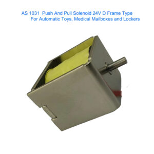 24V D Frame Push Pull Solenoid AS1031 | Automatic Toys & Locker Components