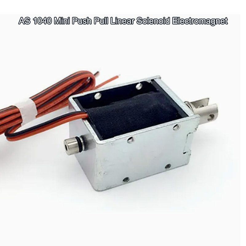 AS 1040 Mini Linear Solenoid Electromagnet | Push Pull Type for Automation