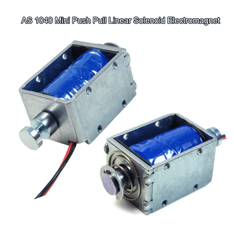 AS 1040 Mini Linear Solenoid Electromagnet | Push Pull Type for Automation - Image 4