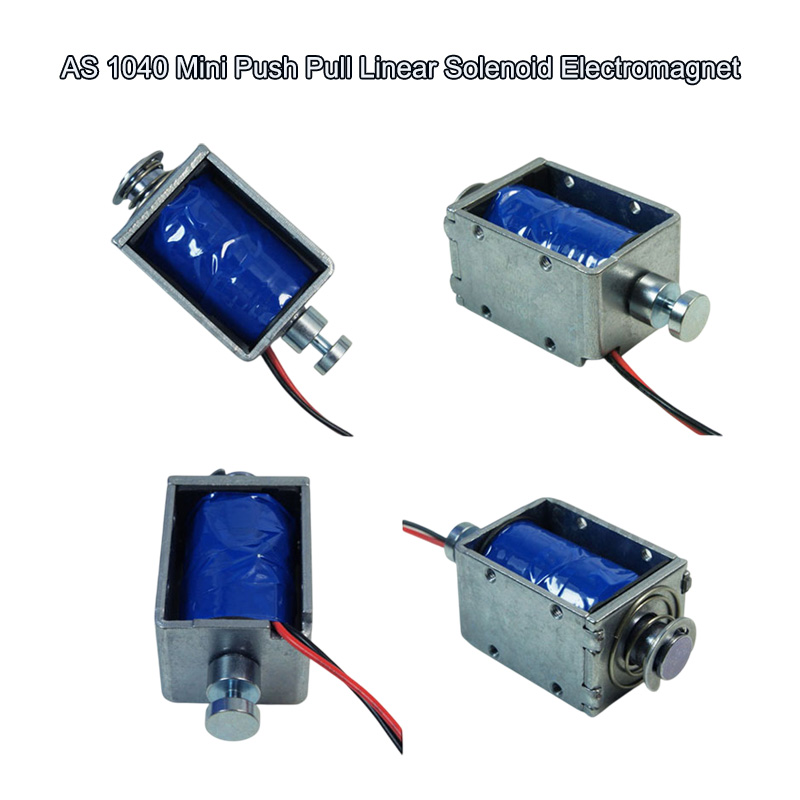 AS 1040 Mini Linear Solenoid Electromagnet | Push Pull Type for Automation - Image 5