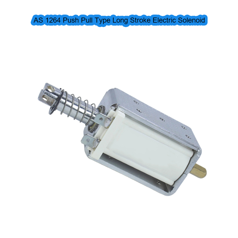 AS 1264 Long Stroke Push Pull Solenoid | High Force Electric Linear Actuator - Image 5