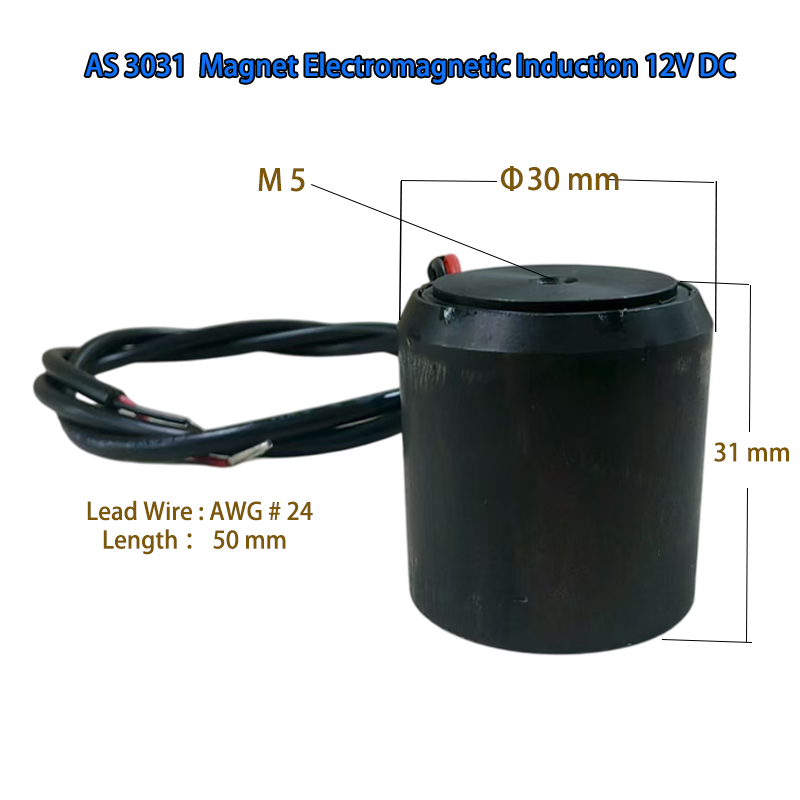 AS 3031 12V DC Electromagnetic Induction Magnet - High Reliability for Automation - Image 3