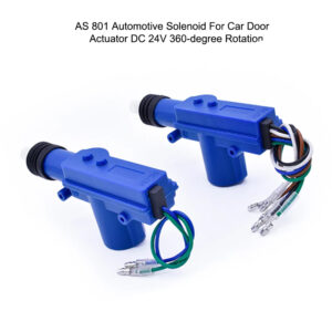 AS 801 Car Door Actuator Solenoid - DC 24V 360° Rotary Automotive Solenoid