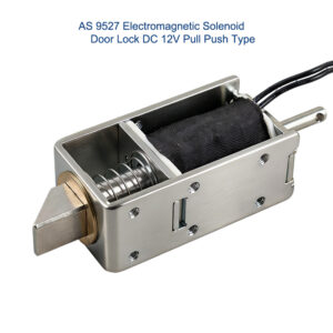 AS 9527 DC 12V Solenoid Door Lock - Pull Push Electromagnetic Actuation