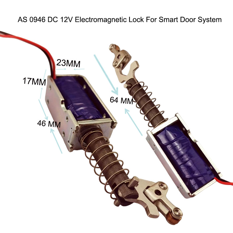 AS 0946 DC 12V Electromagnetic Lock - High Security for Smart Door Systems - Image 6