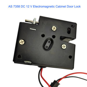 AS 7358 Electromagnetic Cabinet Door Lock | DC 12V Solenoid Lock