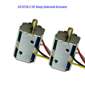 AS 0726 C DC Keep Solenoid Actuator | Magnetic Latching Solenoid Manufacturer