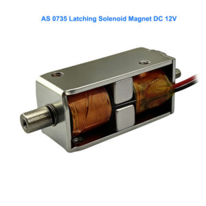 AS 0735 12V DC Latching Solenoid Magnet – Stable Performance