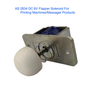 AS 2834 DC 6V Flapper Solenoid | High-Performance for Printing Machines & Massager Products