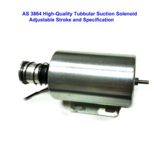AS 3864 Adjustable Stroke Tubular Suction Solenoid High Quality for Industrial Automation