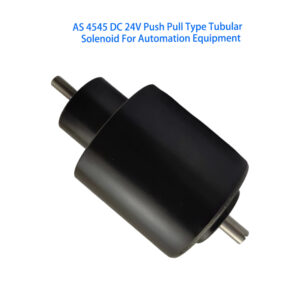 AS 4545 DC 24V Tubular Push Pull Solenoid for Industrial Automation Equipment