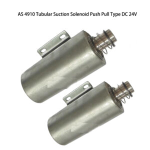 AS 4910 Suction Type Tubular Solenoid Push Pull DC 24V