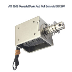 AU 1249 Powerful Push And Pull Solenoid DC 24V for Industrial Automation
