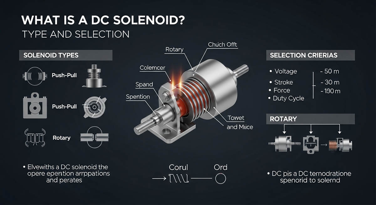 What is a DC Solenoid type and use