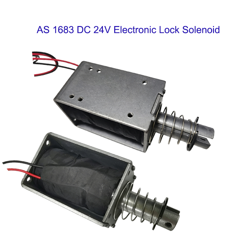 Industrial AS 1683 Solenoid DC24V Automatic Lock Electromagnet - Image 3