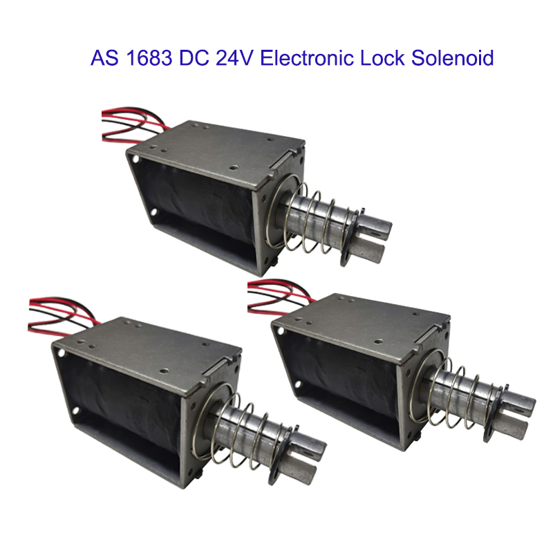 Industrial AS 1683 Solenoid DC24V Automatic Lock Electromagnet - Image 5