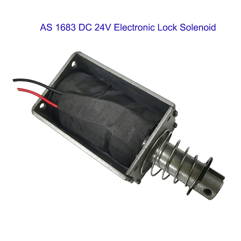 Industrial AS 1683 Solenoid DC24V Automatic Lock Electromagnet - Image 2