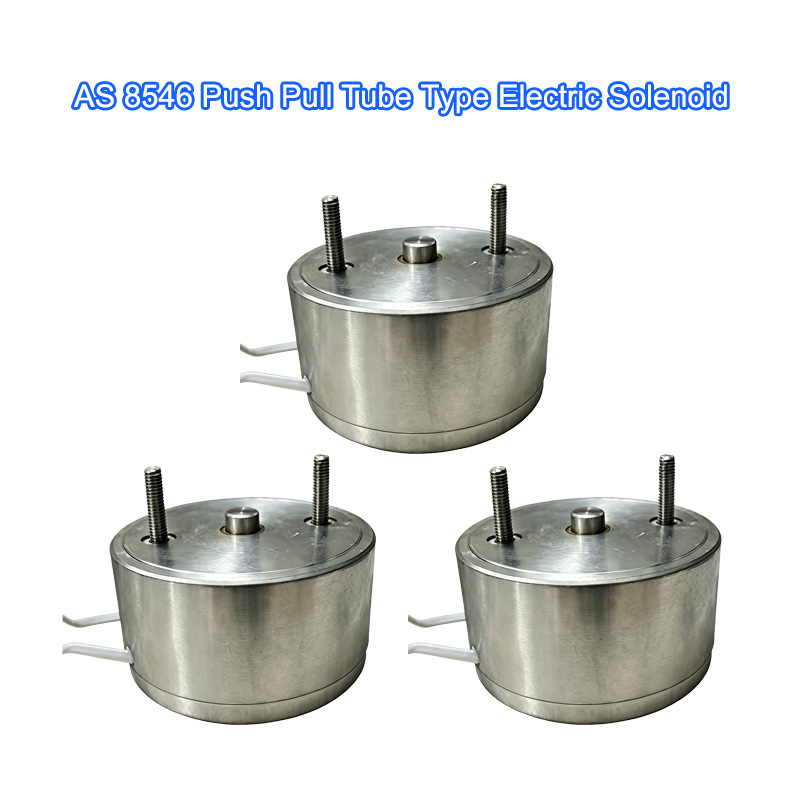 AS 8546 Electric Linear Solenoid Tube Style Push Pull Actuator - Image 5