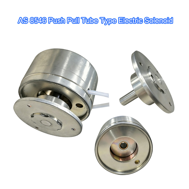 AS 8546 Electric Linear Solenoid Tube Style Push Pull Actuator - Image 4